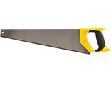 Ножовка по дереву Профи (3D-заточка.,каленая), дерев.ручка с резиновой вст., 450 мм